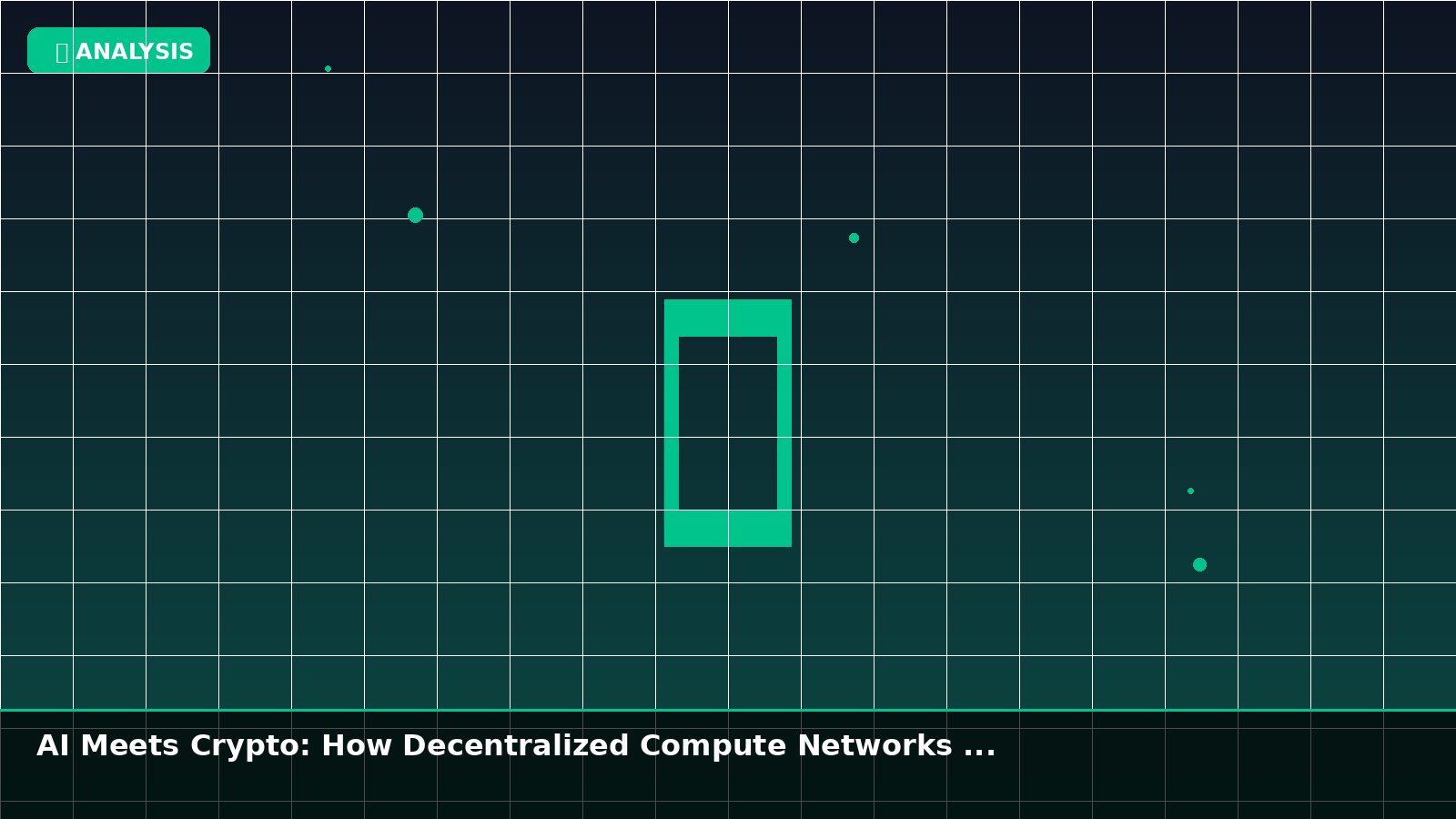 AI Meets Crypto: How Decentralized Compute Networks Are Reshaping Machine Learning in 2026