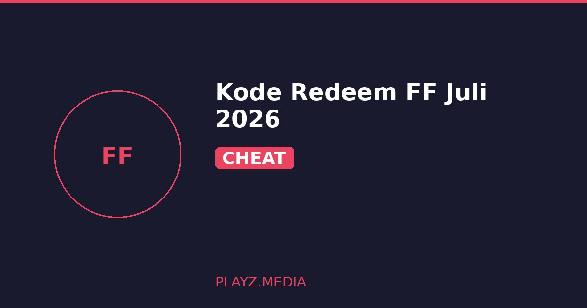 Cara Dapat & Klaim Kode Redeem Free Fire Juli 2026: Event Anniversary 9 & Pesta 9