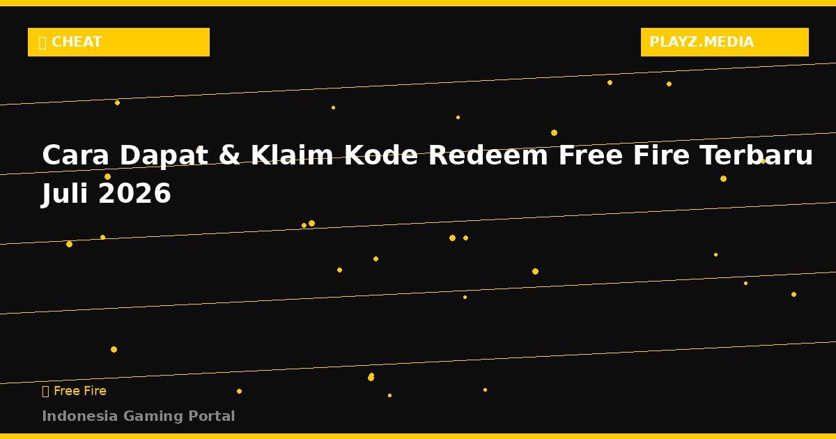 Cara Dapat & Klaim Kode Redeem Free Fire Terbaru Juli 2026 — Skin SG2 Gratis!