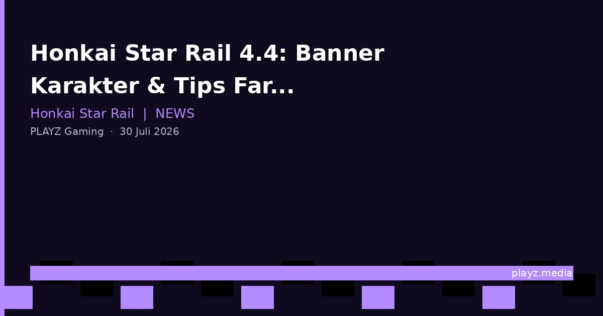 Honkai Star Rail 4.4 Summer Splash: Banner Karakter, Event, dan Tips Farming Stellar Jade!