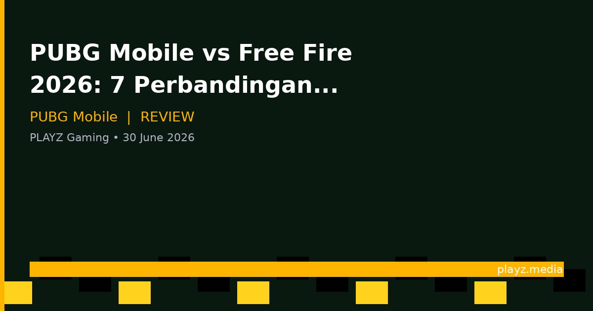 PUBG Mobile vs Free Fire 2026: 7 Perbandingan Biar Lo Gak Salah Pilih