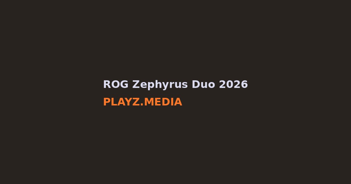 Review ROG Zephyrus Duo 2026: Laptop Gaming Rp129 Juta