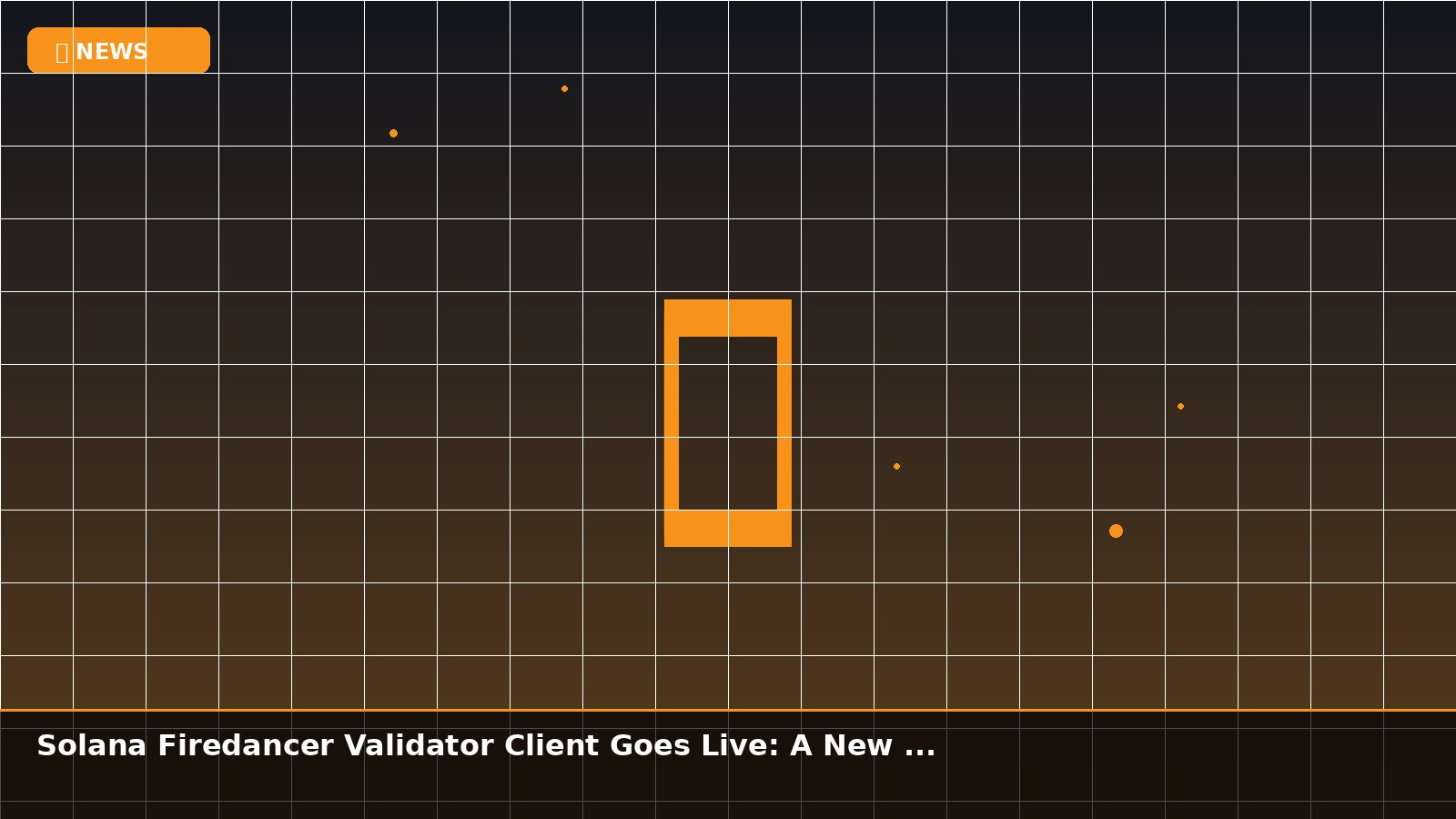 Solana Firedancer Validator Client Goes Live: A New Era of Blockchain Scalability