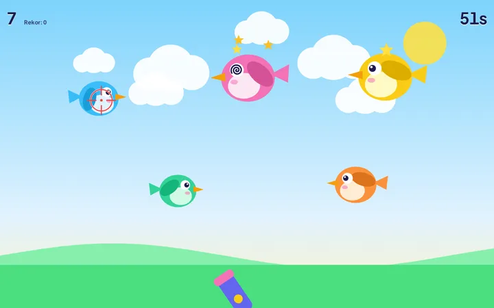 DizzyBird — Game Tembak Burung Ramah Anak